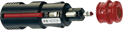 HELLA 8JB 004 123-031 Steckdose - Anbau - Stecker: Flachstecker - DIN/ISO: 4165 & 8JA 007 589-002 St