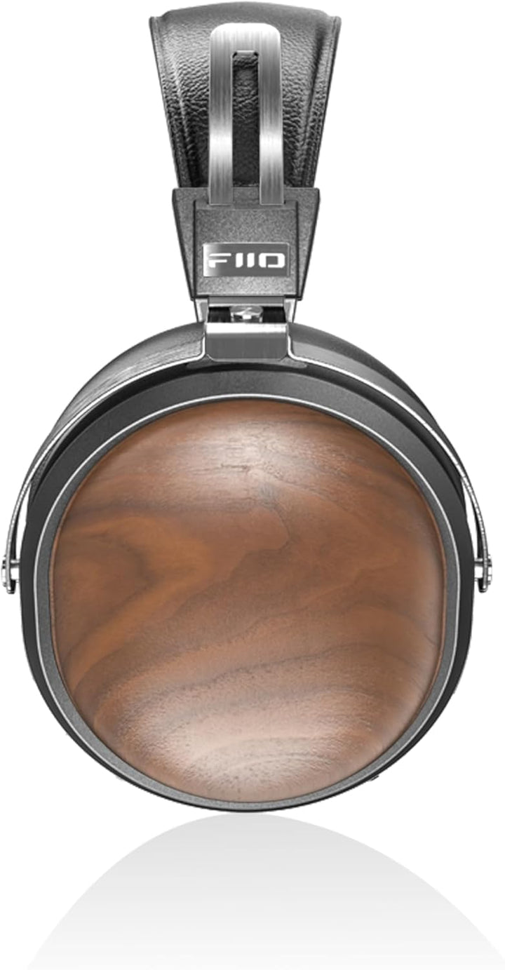 FiiO FT1 32Ω grosse dynamische Treiber-Kopfhörer mit Massivholzschalen Schwarz, Schwarz