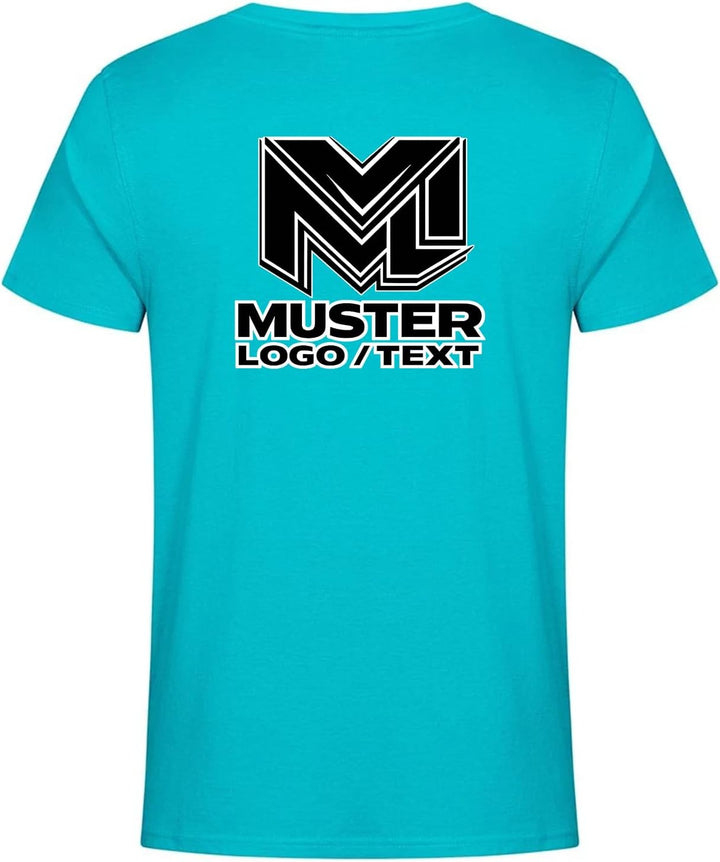 Herren Workwear T-Shirt personalisierbar mit Logo oder Text | S–5XL | Viele Farben | Strapazierfähig
