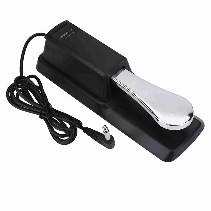 6,5 MM Schnittstelle Keyboard Sustain Pedal,Rutschfeste Gummiboden Piano Pedal,Universal Keyboard Pe