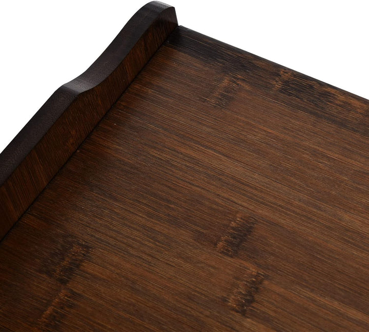 Computer-Riser, nicht absorbierender Bambus-Monitorständer mit 3 Schubladen für das Büro zum Studier