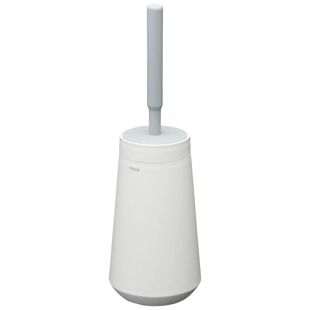 Tiger Tess Toilettenbürstenhalter mit flexibler Swoop WC-Bürste, WC-Bürstengarnitur freistehend oder