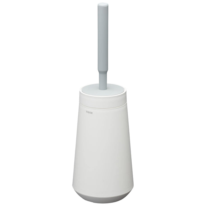 Tiger Tess Toilettenbürstenhalter mit flexibler Swoop WC-Bürste, WC-Bürstengarnitur freistehend oder