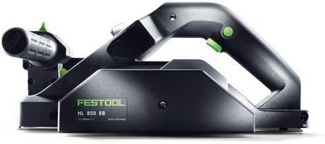 Festool Hobel HL 850 EB-Plus (mit Hobelkopf, Parallelanschlag, Falztiefenanschlag, Absaugadapter, In