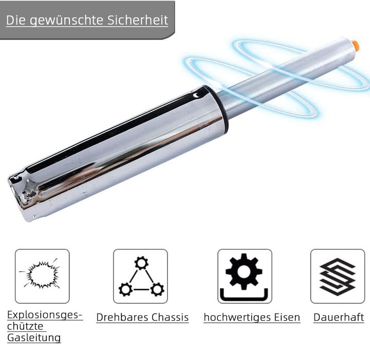 Mingone Rollhocker Praxishocker mit Rollen Bürohocker Höhenverstellbar Drehhocker 360° Arbeitshocker