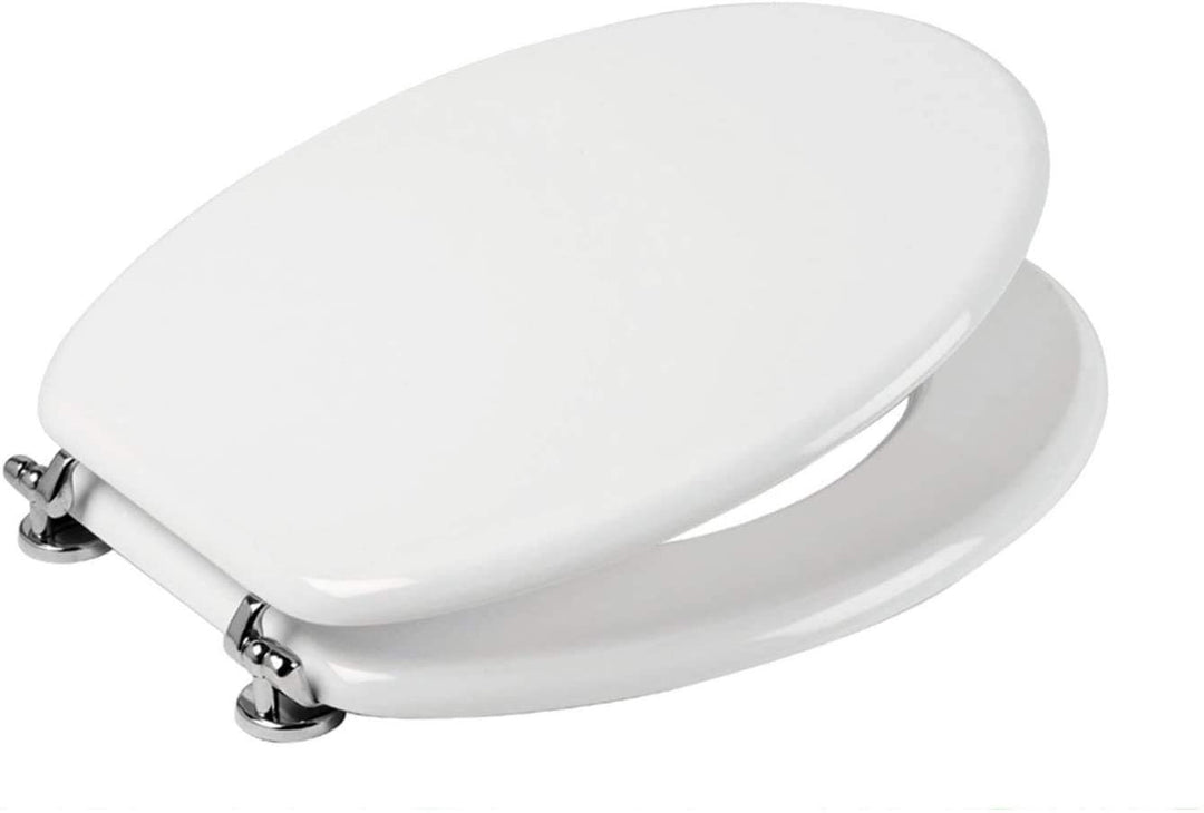 WC Hatria Marilyn Weiss ORIGINAL Duroplastisches Scharnier Chrom