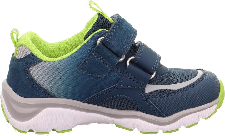 Superfit Jungen Sport5 Gore-tex Sneaker 21 EU Weit Blau Hellgrün 8030, 21 EU Weit Blau Hellgrün