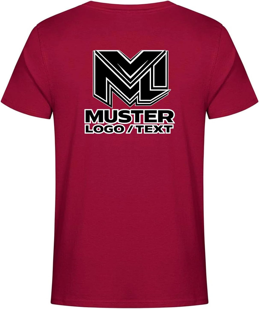 Herren Strapazierfähiges Workwear T-Shirt personalisierbar mit Logo oder Text | 60% Baumwolle 40% Po