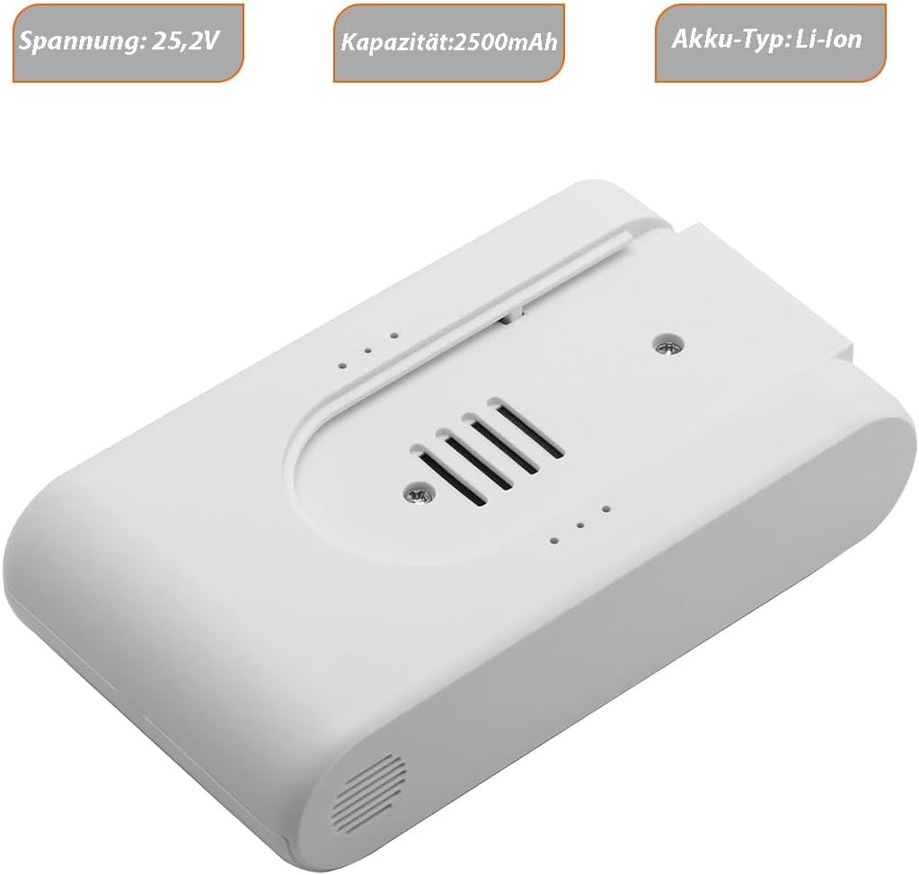Ersatzakku für Xiaomi Dreame G9 G9plus G10 G10plus V12S V16S T10 T20 25.2V 2500mAh Staubsauger Akku
