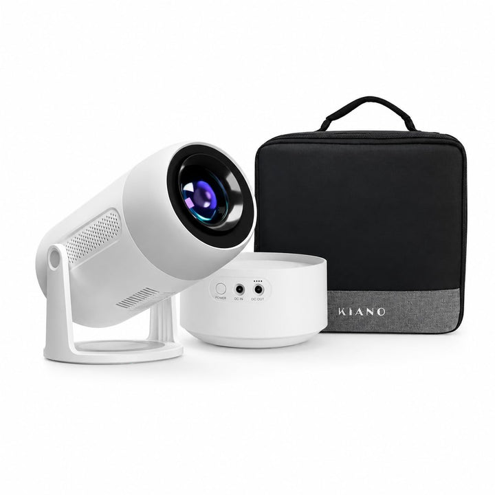 KIANO Vision 2 Hellster Full HD-Projektor, Native Auflösung 1080p, Heimkino- und Outdoor-Filmkompati