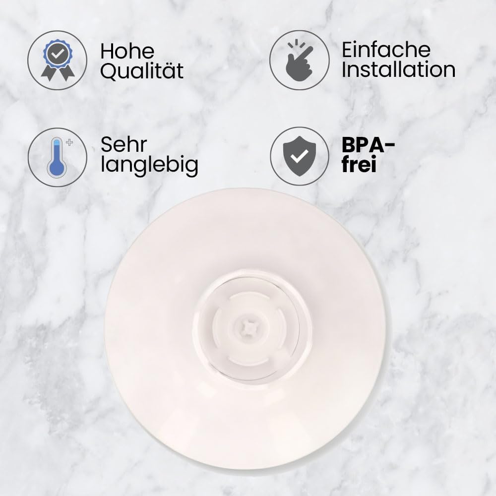 ANAKEL HOME Ersatzdeckel für Zerkleinerer BR67050135, kompatibel mit Braun Zerkleinerern mit 500 und