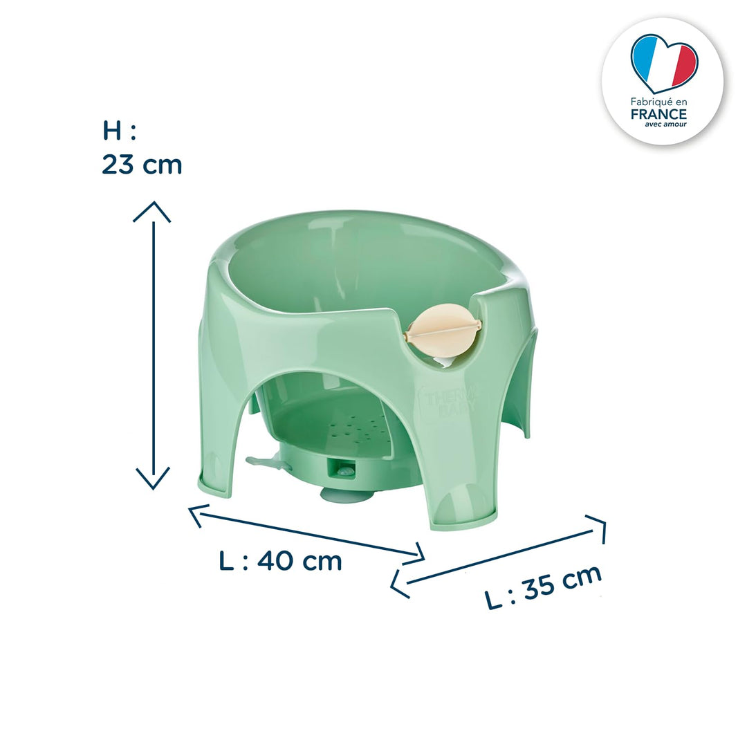 Thermobaby - Baby-Badering Aquafun - Bequemer, lustiger & stabiler Badering - Ergonomisches Design -