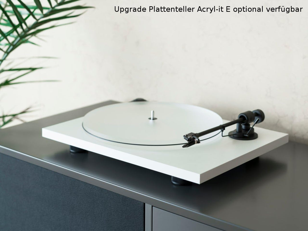 Pro-Ject Primary E, Audiophiler Plug&Play Plattenspieler (Rot), Rot