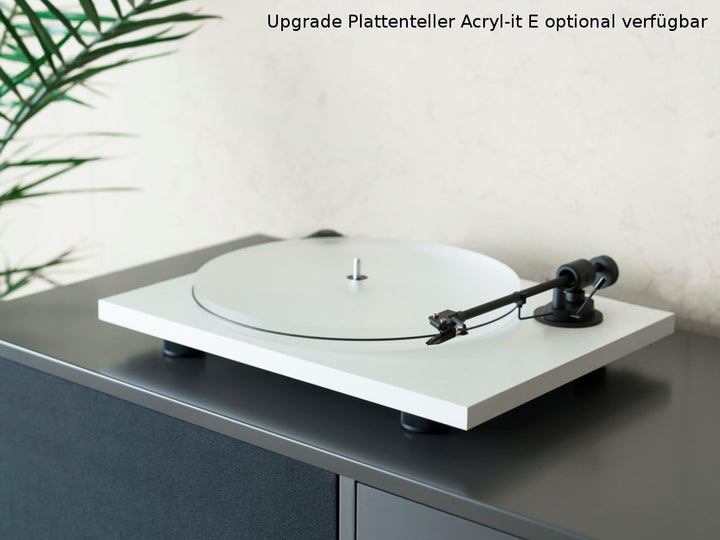 Pro-Ject Primary E, Audiophiler Plug&Play Plattenspieler (Rot), Rot