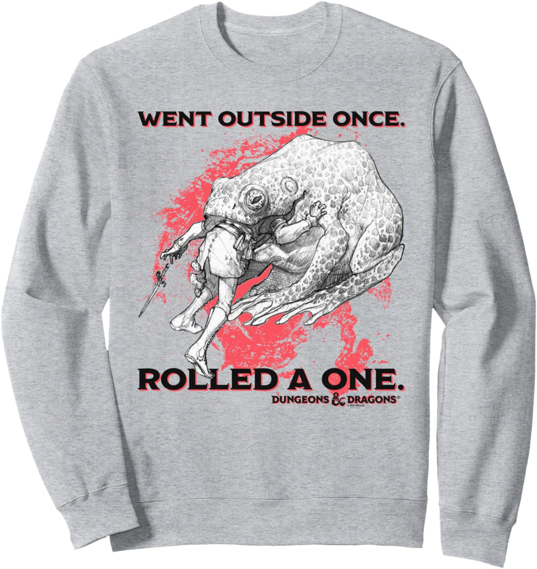 Dungeons & Dragons Went Outside Once Sweatshirt