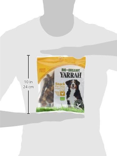 YARRAH Getrocknete Bio Hühnerhälse, 5er Pack (5 x 150 g)