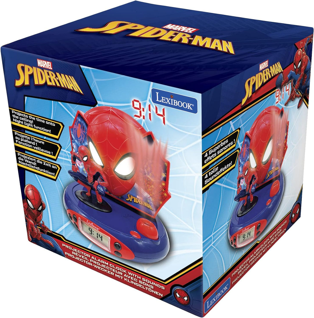 Spider-Man Radiowecker mit Projektion RP500SP, Spider-Man