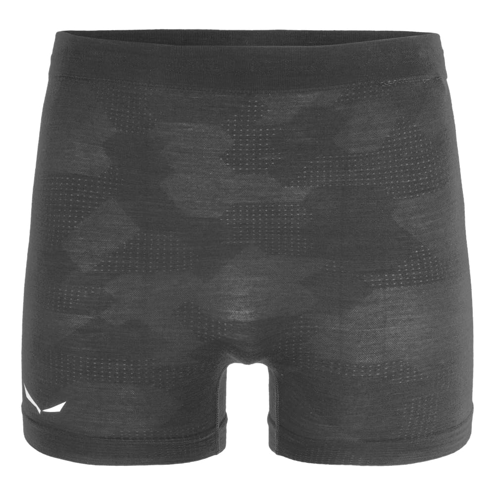 Salewa Herren Zebru Fresh Merino Responsive Boxer Men Underwear (1er Pack), Black Out