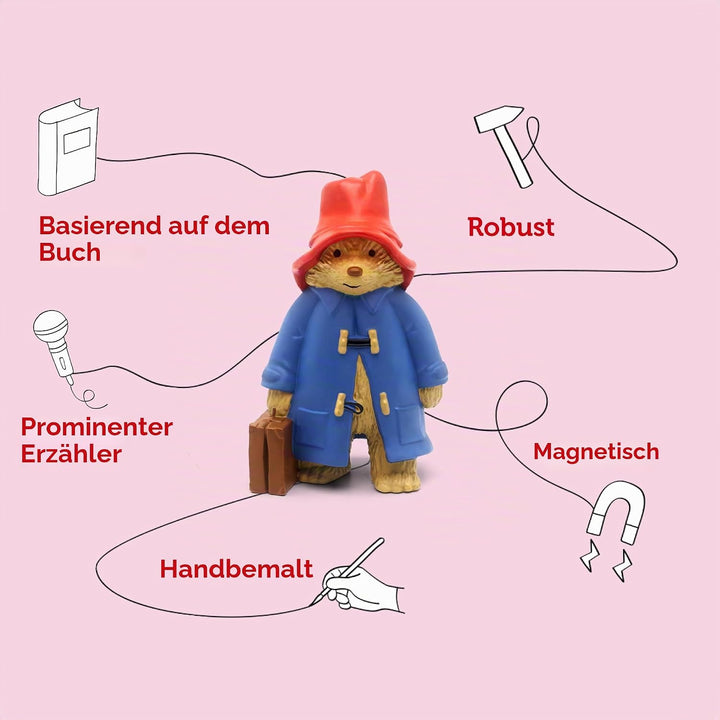 tonies Paddington Bear Hörfigur - Ein Bär namens Paddington Hörbücher für Kinder