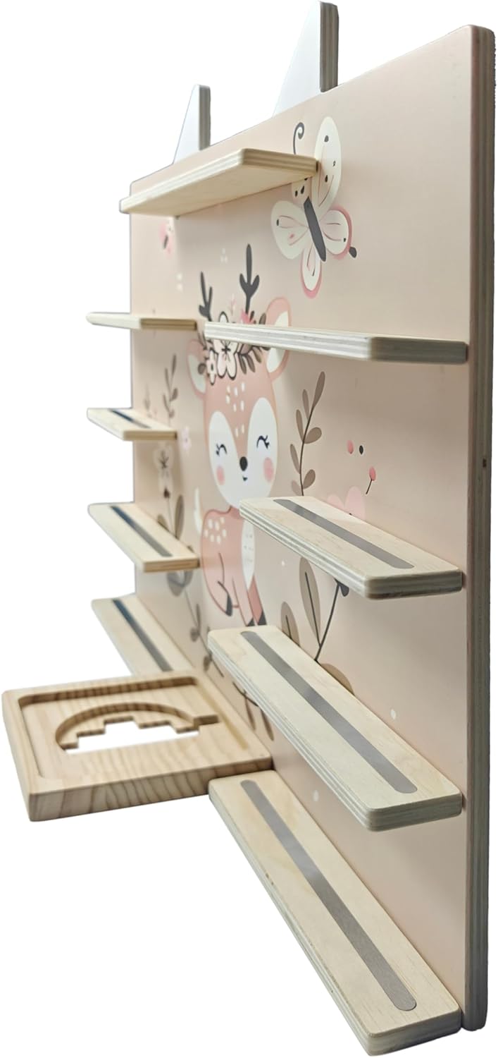 Kiddy's Welt - Hörfiguren Tonie Regal für Tonies-Wandregal kompatibel mit Toniebox- Kinderzimmer Reg