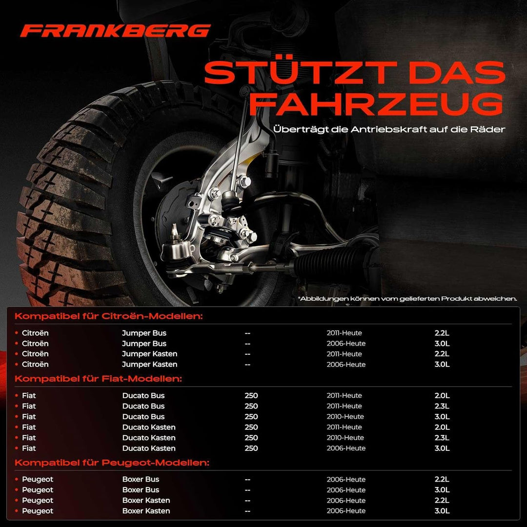 Achsschenkel Radlager Vorne Links für Jumper Ducato 250 Boxer 2006-2011 3646A0