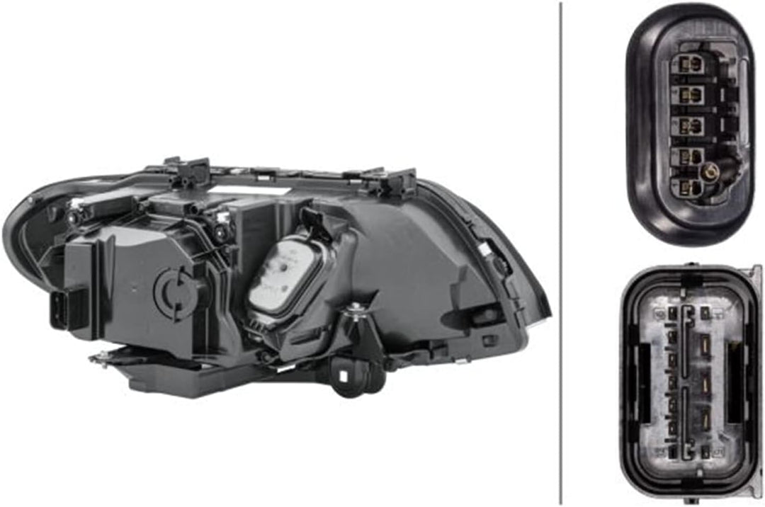 HELLA 1EL 224 485-411 Bi-Xenon/Halogen-Hauptscheinwerfer - links - für u.a. BMW X5 (E53), Links