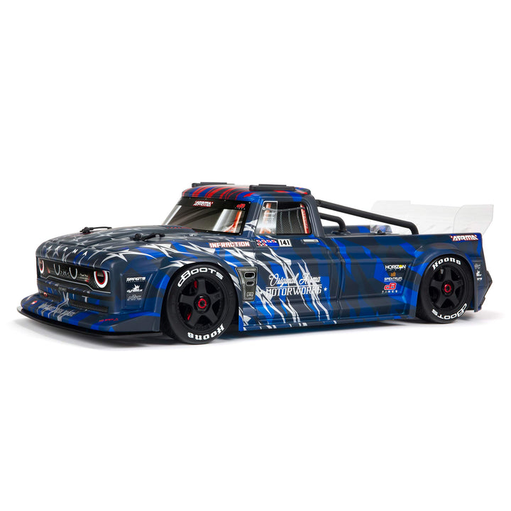 ARRMA 1/7 INTROCTION 6S BLX V2 All-Road RC LKW RTR (Sender und Empfänger enthalten, Batterien und La
