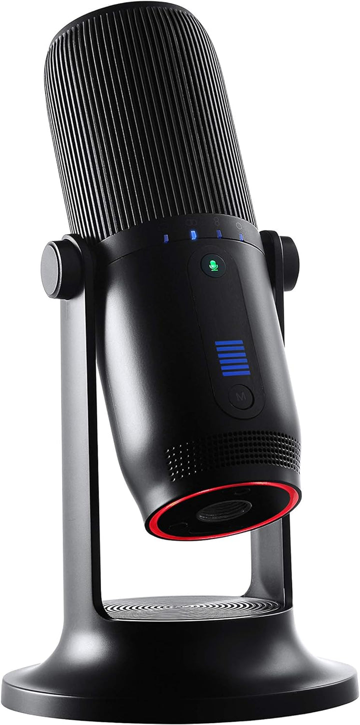 Thronmax Mdrill One Pro (M2P-B) Kondensator Mikrofon (Schwarz) für professionelle HD Aufnahmen (96kH