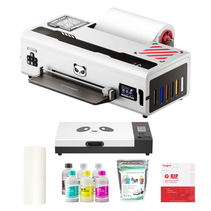Procolored K13 Lite A3 DTF Drucker Bundle mit Ofen für T-Shirts und Kleidung, 33cm Textildruckmaschi