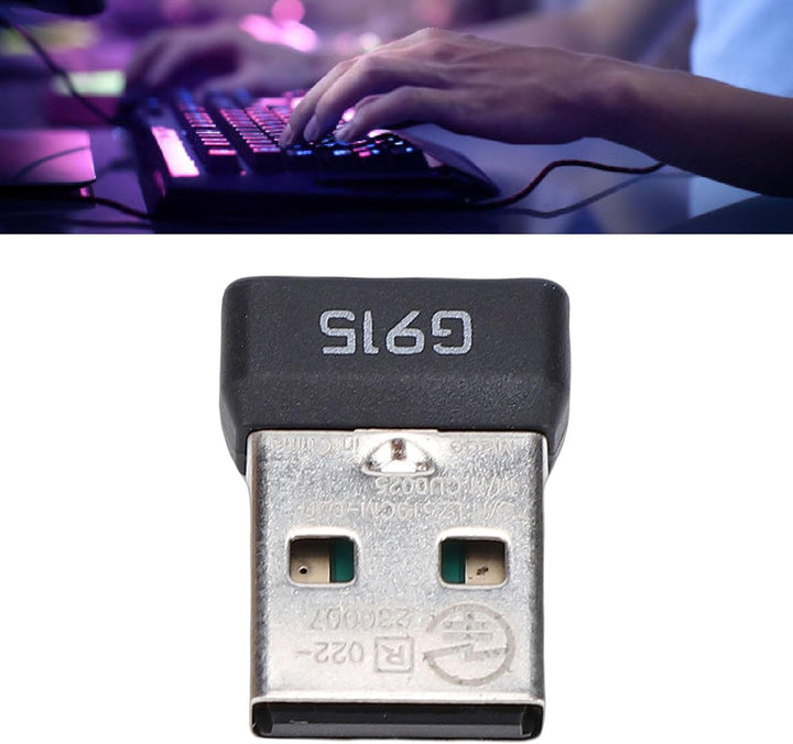 Annadue USB-Dongle-Tastatur-Empfänger-Adapter für G913 G915 G913TKL G915TKL, 2,4 G Kabellose Mechani
