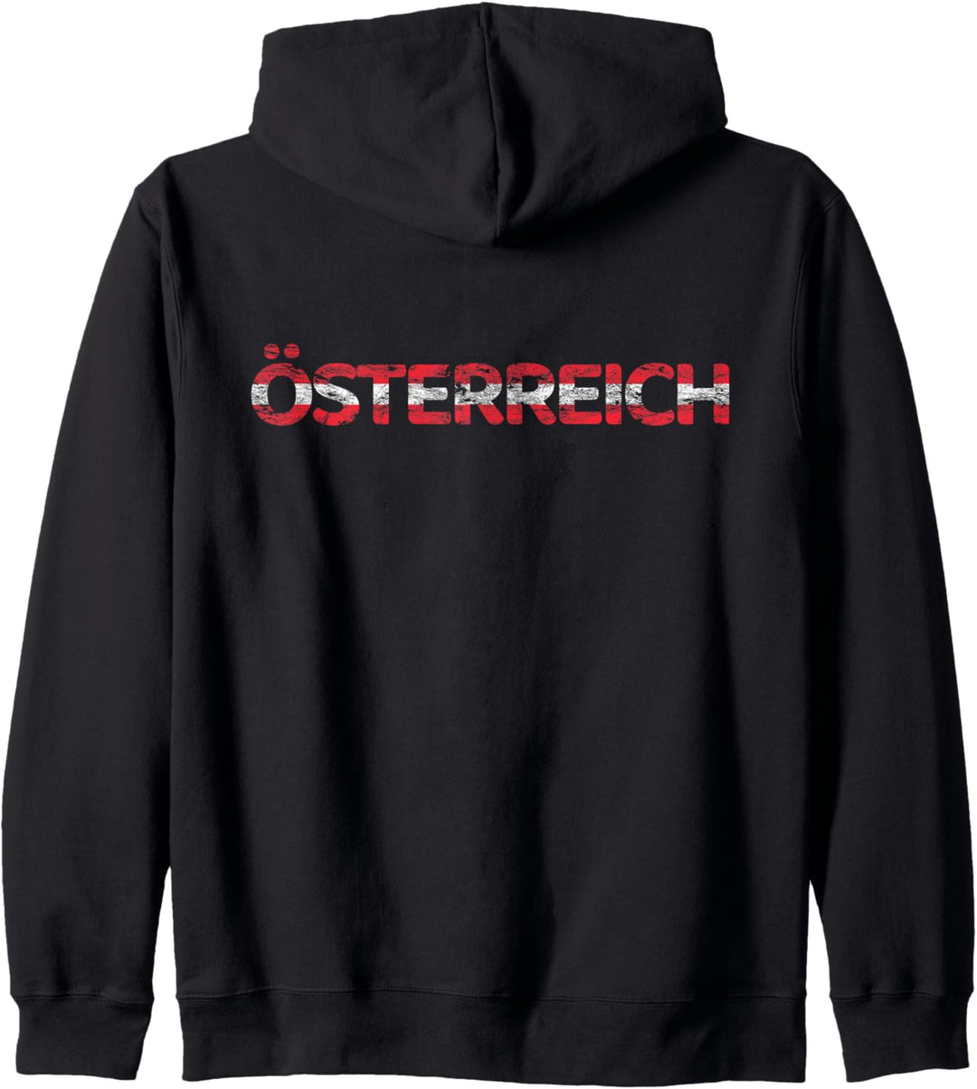Österreich Flagge Austria Wien Urlaub Reise Österreicher Kapuzenjacke
