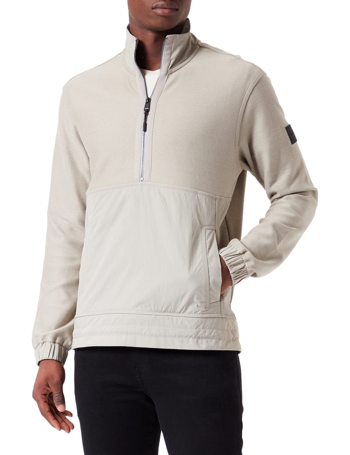 BOSS Herren Zetwill Shirt M Open Grey, M Open Grey