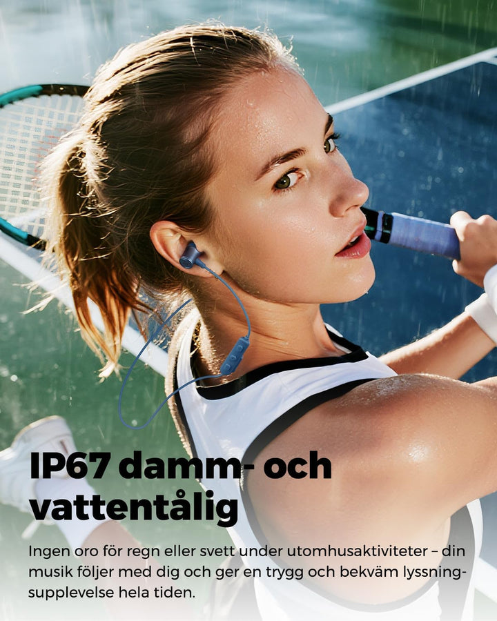 SoundPEATS Q40HD In-Ear Sport-Kopfhörer mit Nackenband, Bluetooth 6.0, LDAC Hi-Res Audio, Dynamische