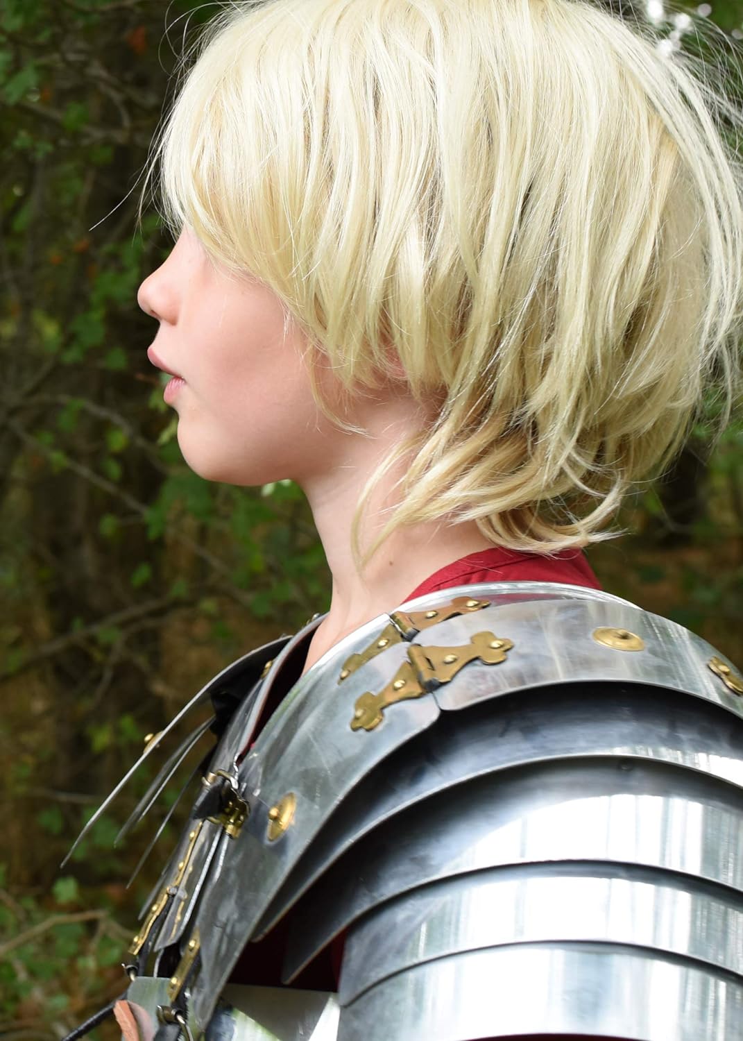 Battle-Merchant Lorica Segmentata Junior, Kinder-Römerrüstung, Aluminium
