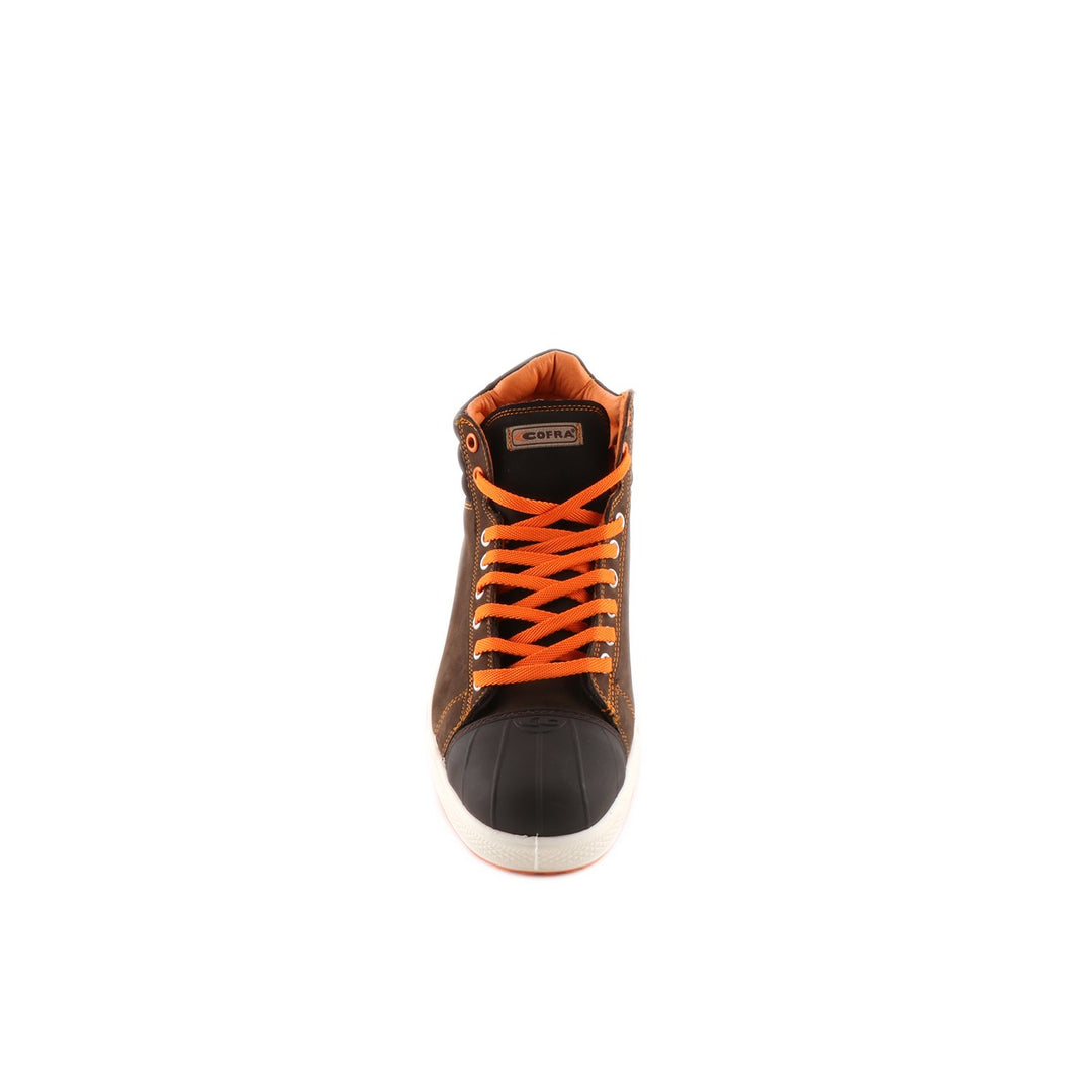 Cofra 35031-001.W42 CONFERENCE S3 SRC Sicherheitsstiefel, Braun/Orange, Grösse 42 42 EU, 42 EU