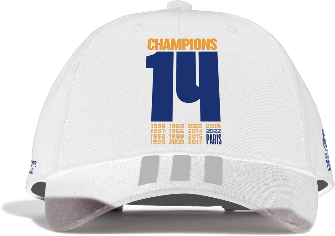 Real Madrid Rm UCL Champ C Kappe, weiss, Einheitsgrösse