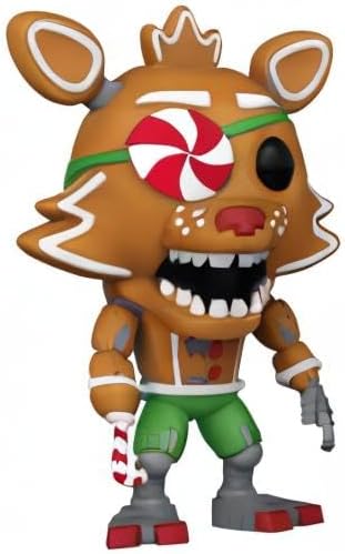 Funko Pop! Games: Five Nights at Freddy's (FNAF) - Gingerbread Foxy - Vinyl-Sammelfigur - Geschenkid