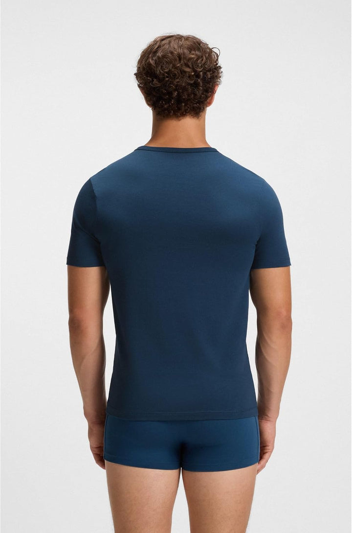 BOSS Herren Tshirtrn 3p Classic 10267939 0 Underwear_T_Shirt (1er Pack) XXL Open Miscellaneous, XXL