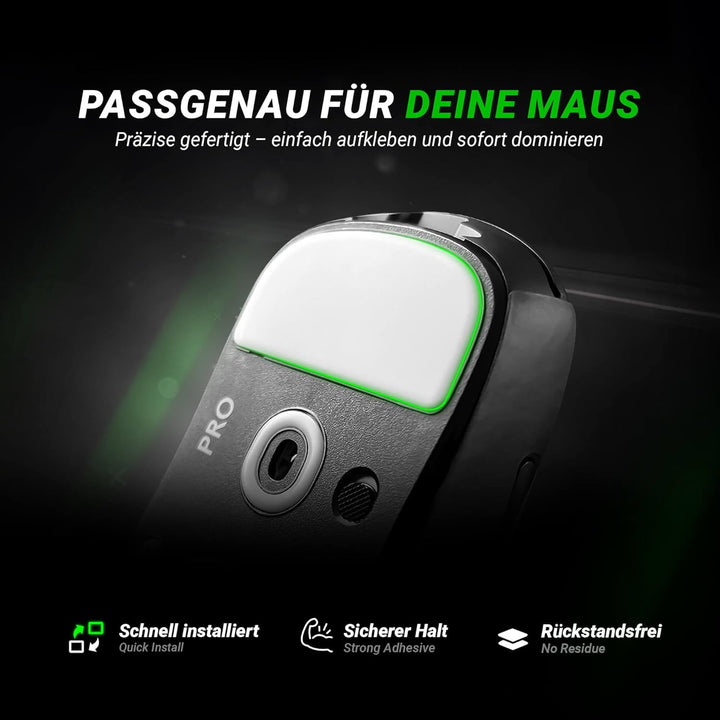 SensoryBoost DPS Glides (2er Set) kompatibel mit Logitech G PRO Wireless, G PRO 2 Lightspeed - Ultra