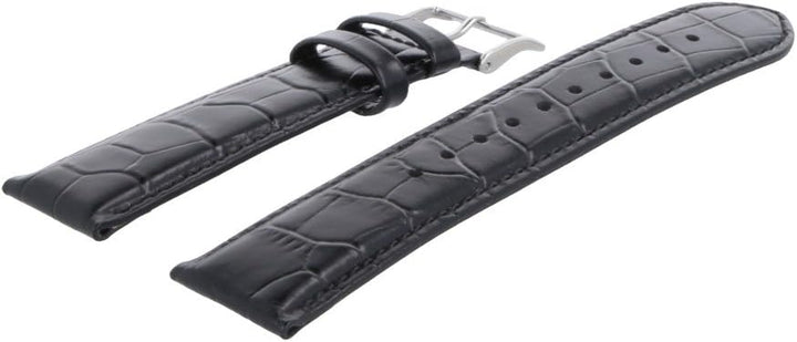 Hugo Boss Uhrenarmband 22mm Leder Schwarz - 659302561