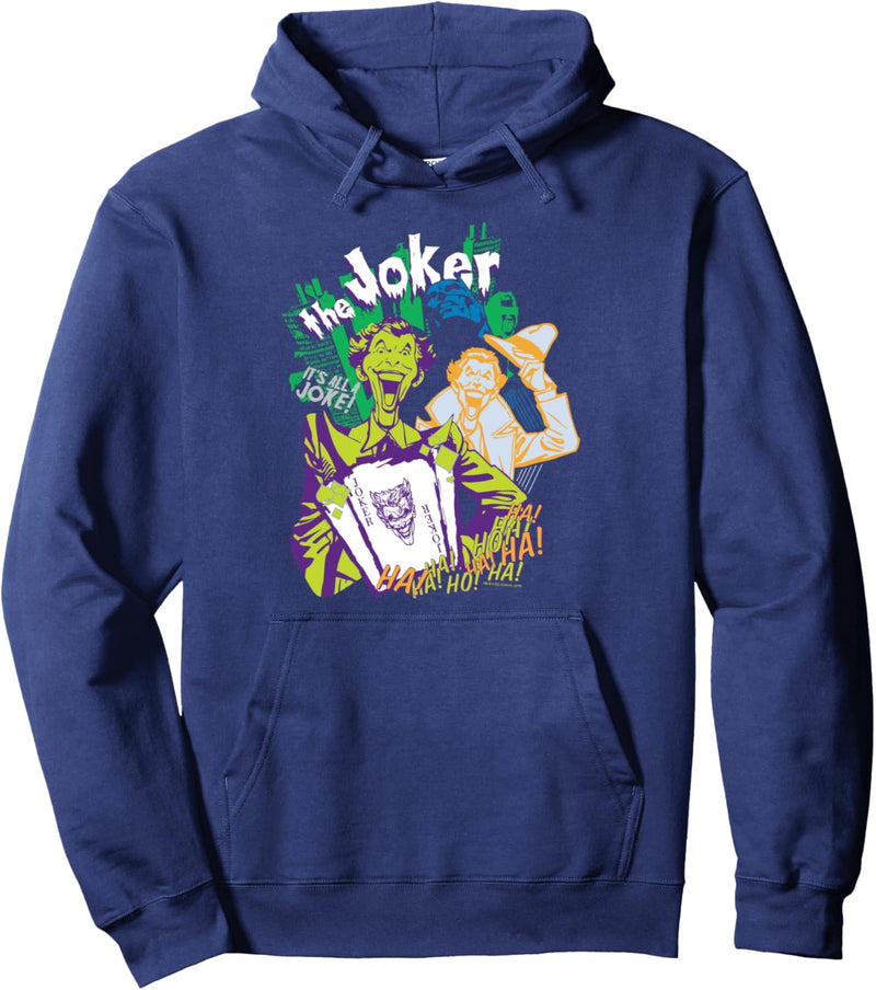 Batman The Joker All a Joke Pullover Hoodie