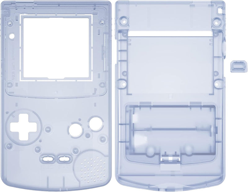 eXtremeRate Full Gehäuse&Tasten für Gameboy Color, DIY-Ersatz IPS Ready Upgraded Case Hülle für gbc