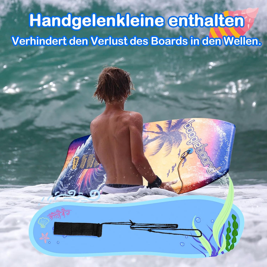 Wham-O Bodyboard 2er-Pack | Schwimmbrett für Strand & Schwimmbad | Leichtes Surfbrett Kinder | 94x46