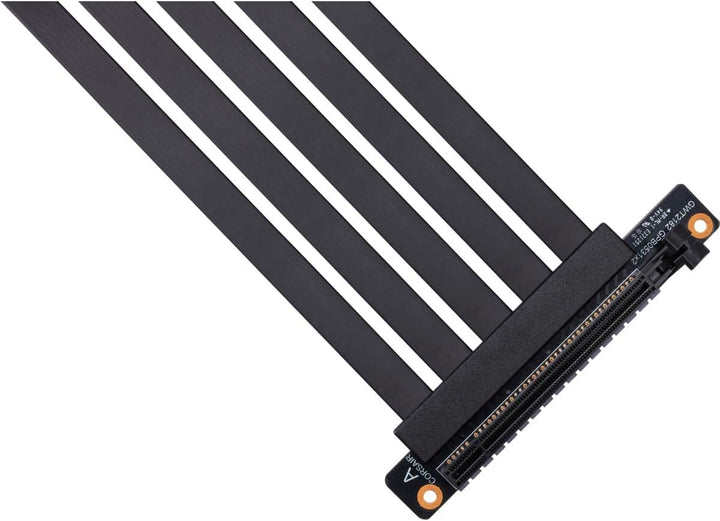 Corsair Premium PCIe 3.0 x16-Verlängerungskabel, 300 mm (EMI-abgeschirmt, vollflexibel, 90-Grad-weib