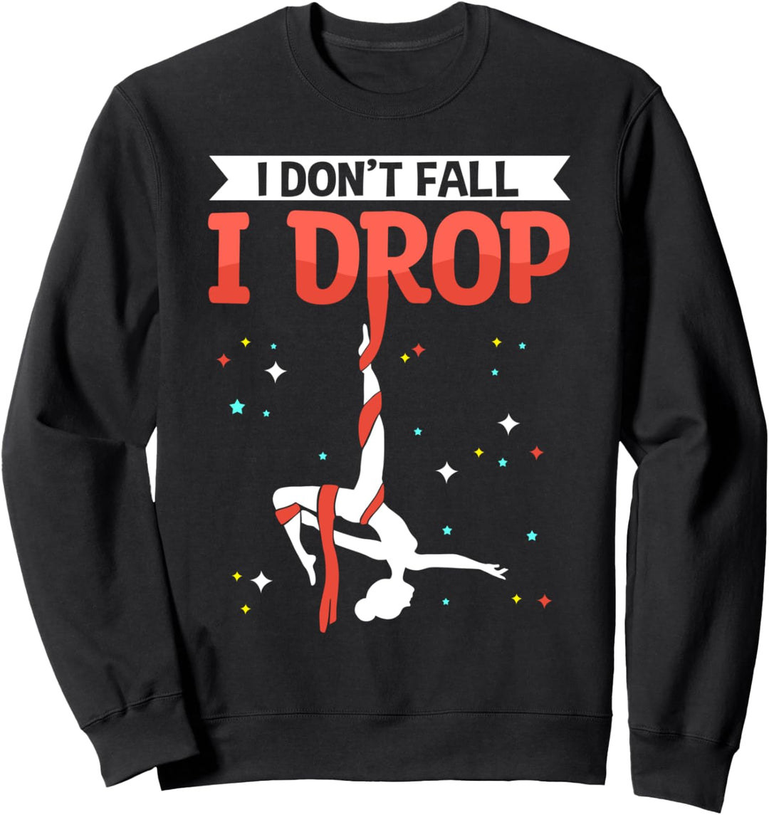 Aerial Silks Akrobatik Vertikaltuch & Aerial Yoga Sweatshirt
