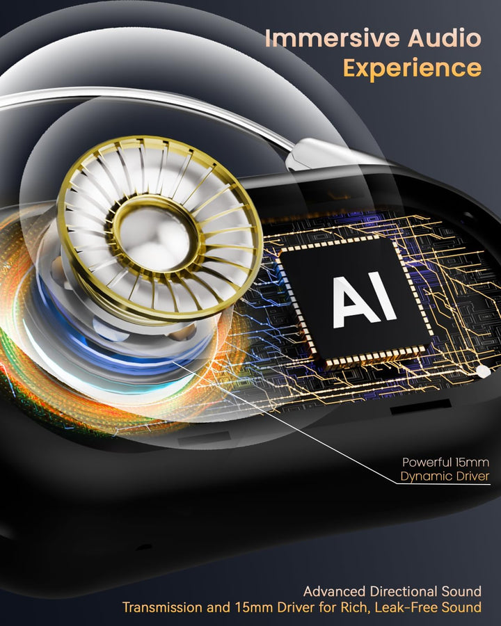 SANOTO KI Übersetzer kopfhörer, 168 Sprachen Kopfhörer Übersetzer Echtzeit, Translator Earbuds, Über