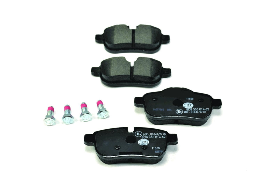 HELLA PAGID 8DB 355 014-621 Bremsbelagsatz - T1858 - Dicke/Stärke: 18mm - Bremssystem: Lucas - für V