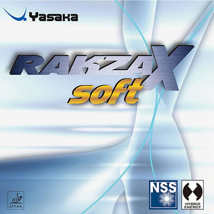 Yasaka Rakza X Gummi für Tischtennis rot - rot 2.0mm, rot - rot 2.0mm