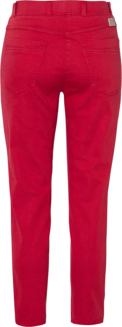 Damen Lavina Fringe Light Coloured Denim Jeans 29W / 30L Hot Red, 29W / 30L Hot Red