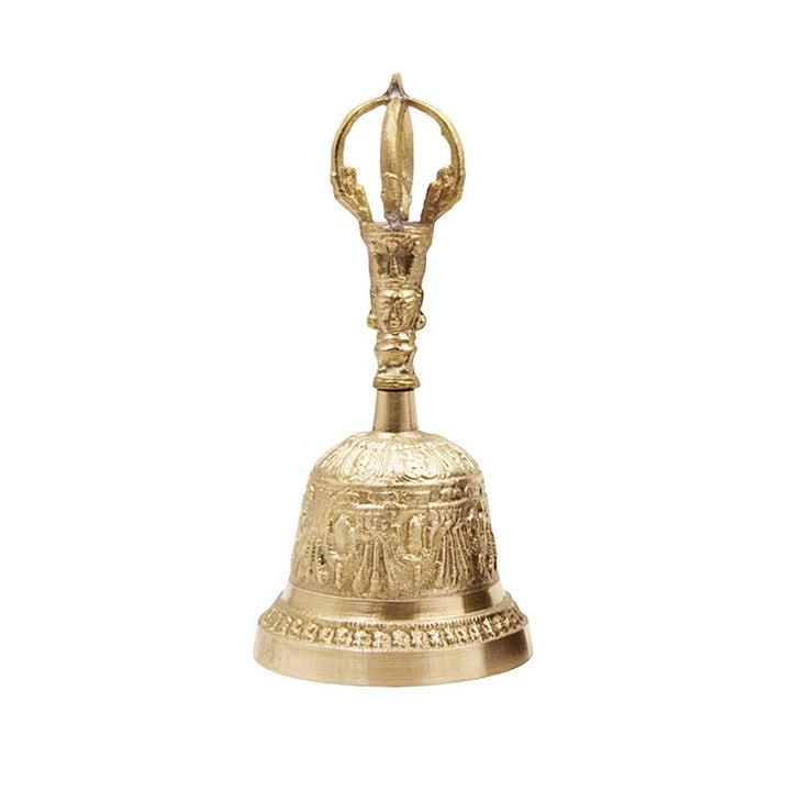 Lseqow Tibetische Handglocke, Handglocke, Buddhistische Glocke, Tee, Meditationsalarm, Gebet, tibeti